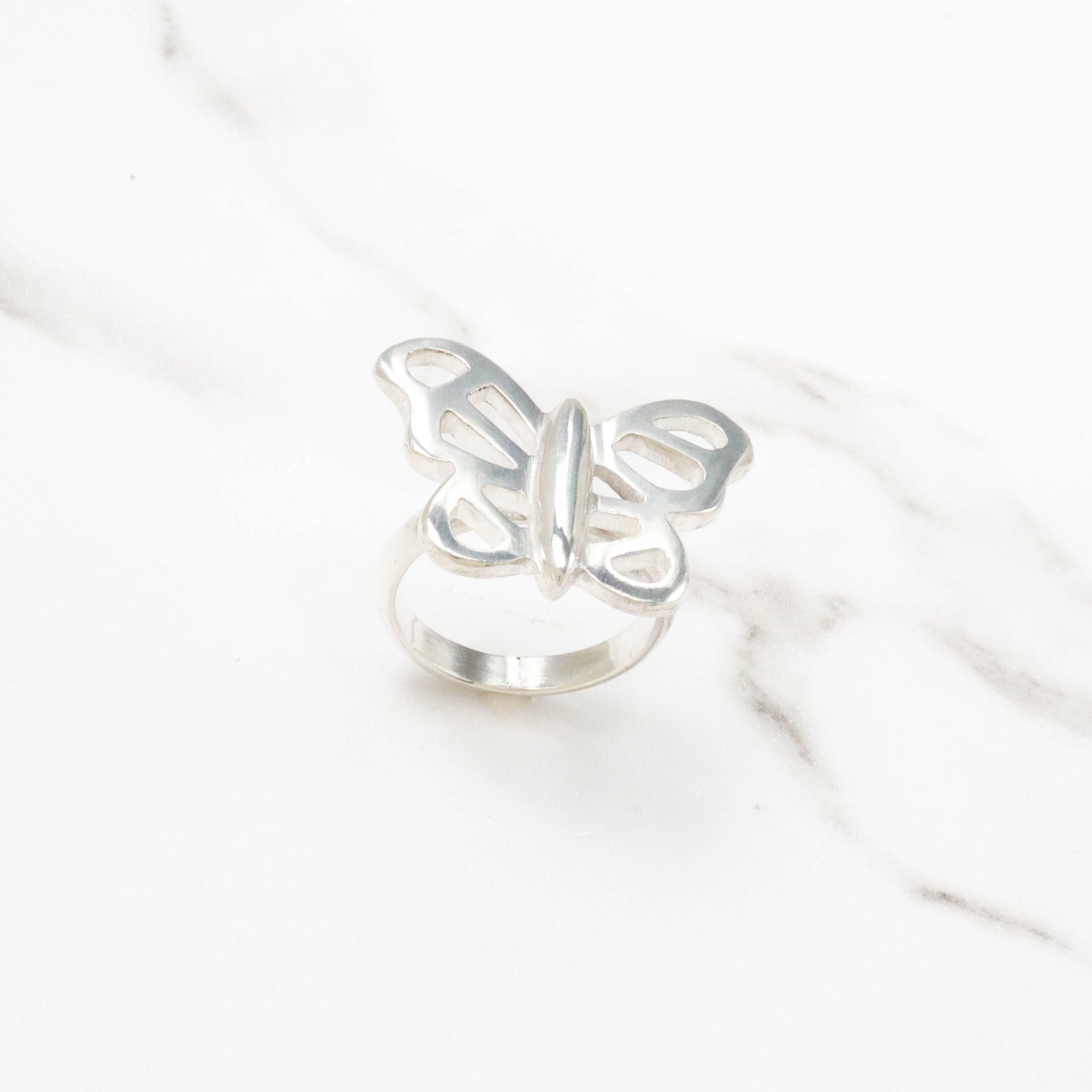 Abstract cage Ring, Open work Cut out Ring