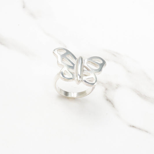 Abstract cage Ring, Open work Cut out Ring