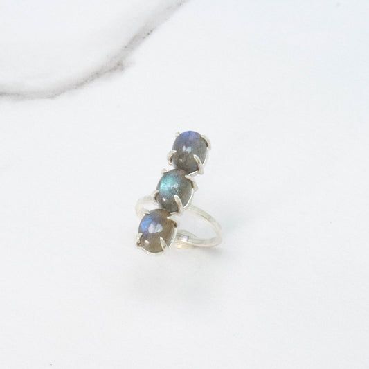 Labradorite Sterling Silver Ring