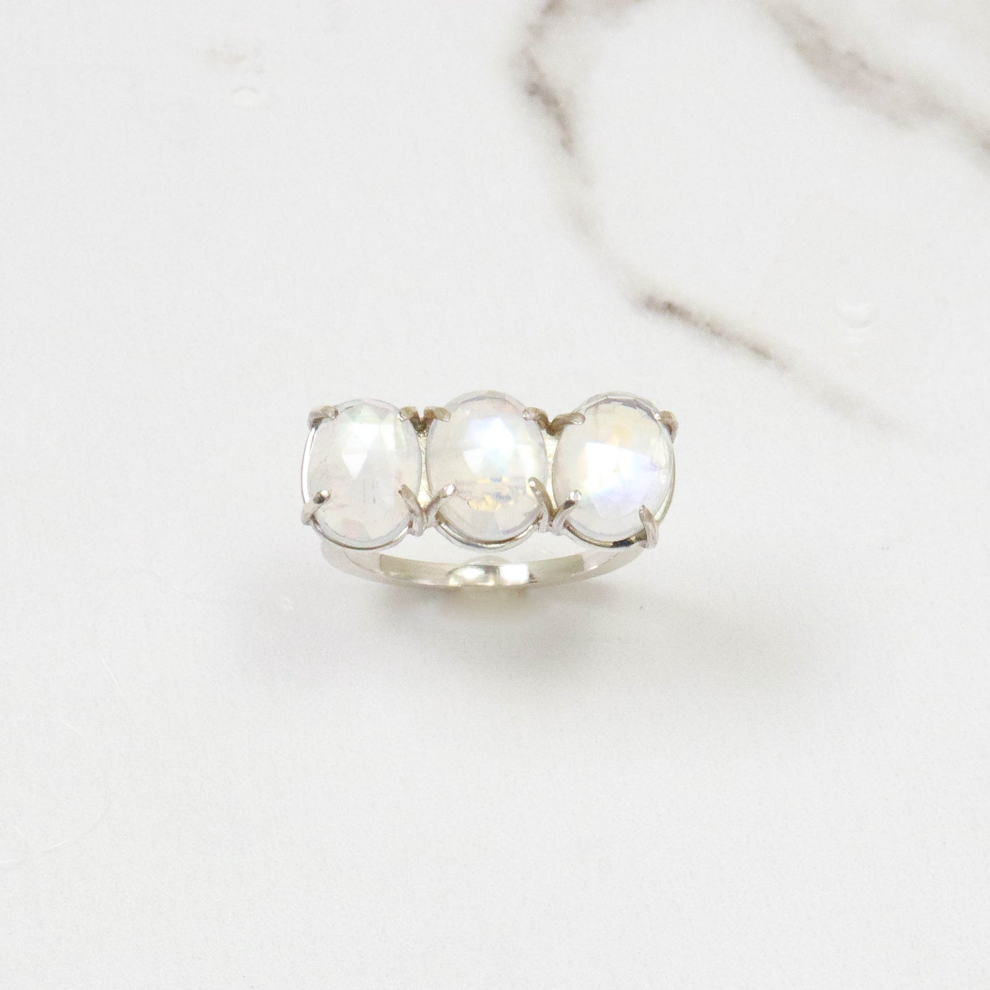 Moonstone Rosecut Ring