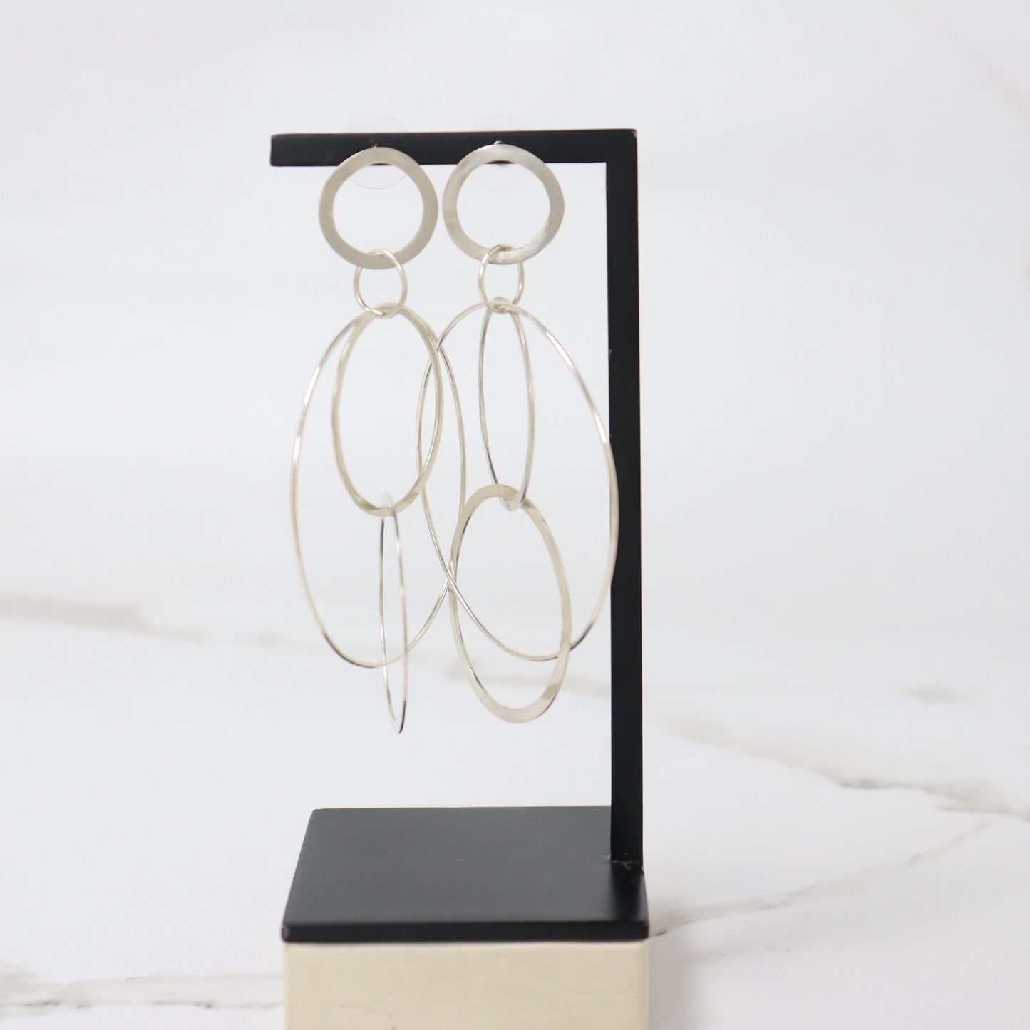 Valeria Antoinette Jewelry, Dancing Dangles, Interlocking Rings