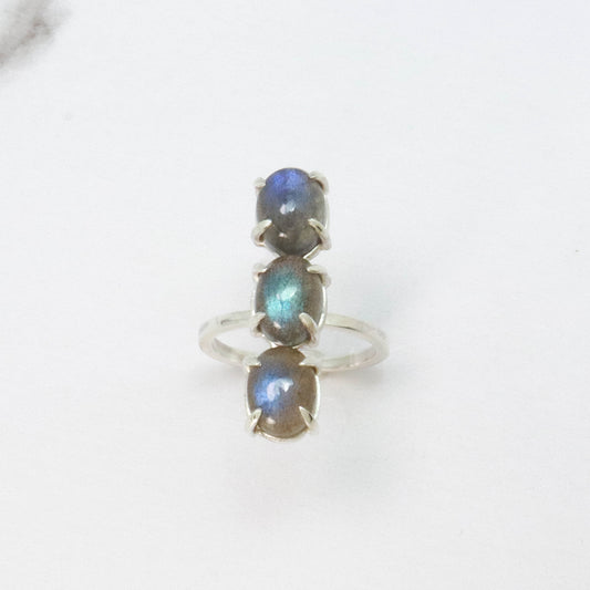 Labradorite Sterling Silver Ring