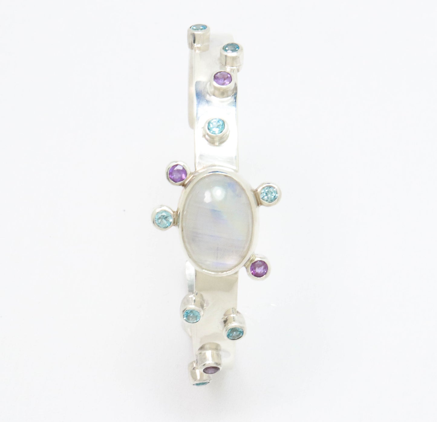 Rainbow Moonstone & Multi Gemstone Bracelet