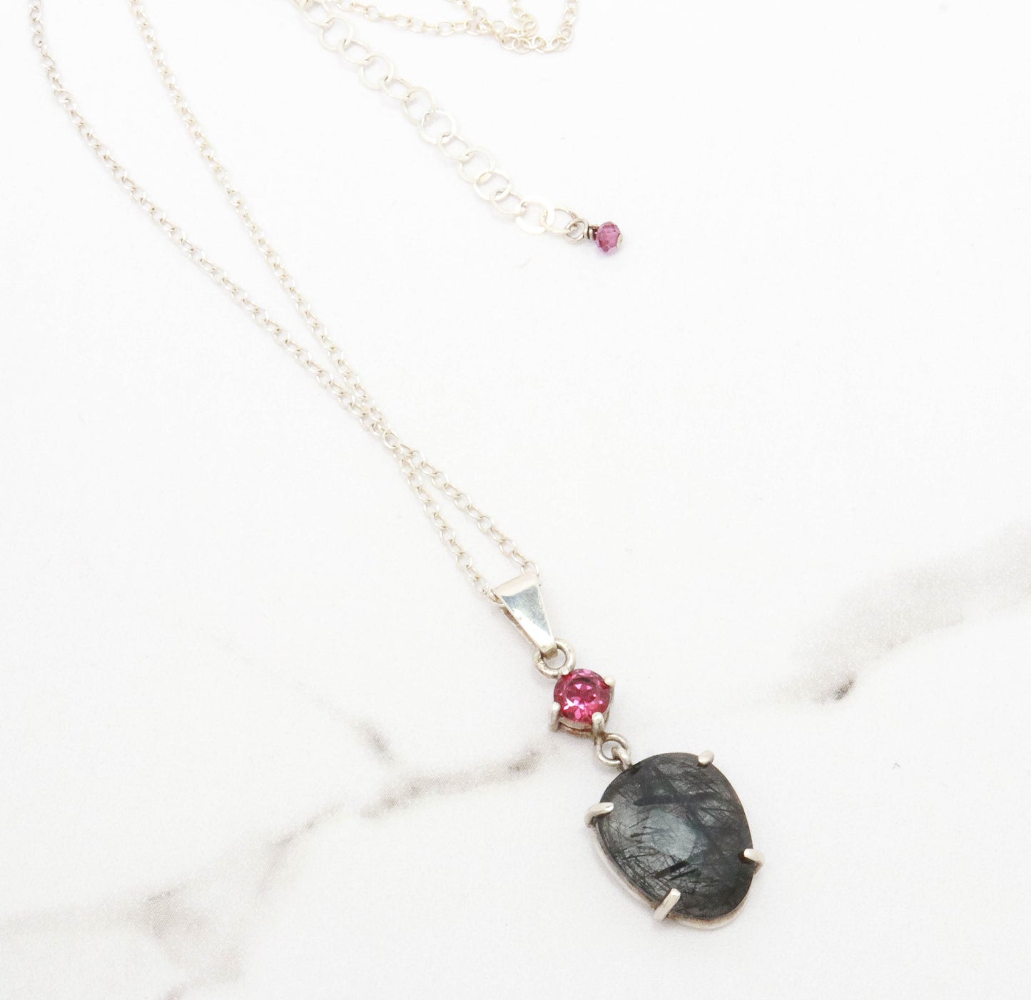 Tourmaline Quartz Necklace