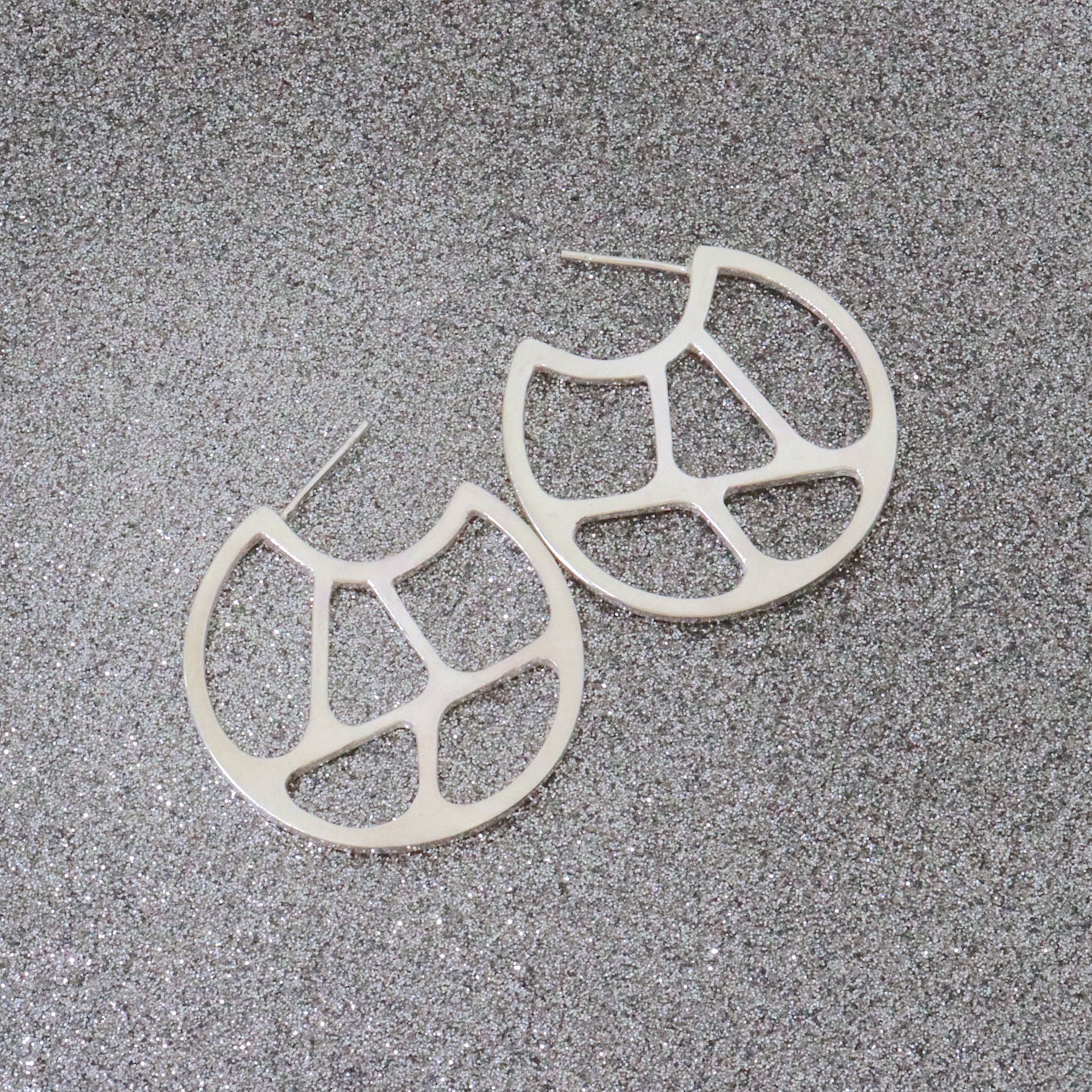 Cut Out Hoop Earrings