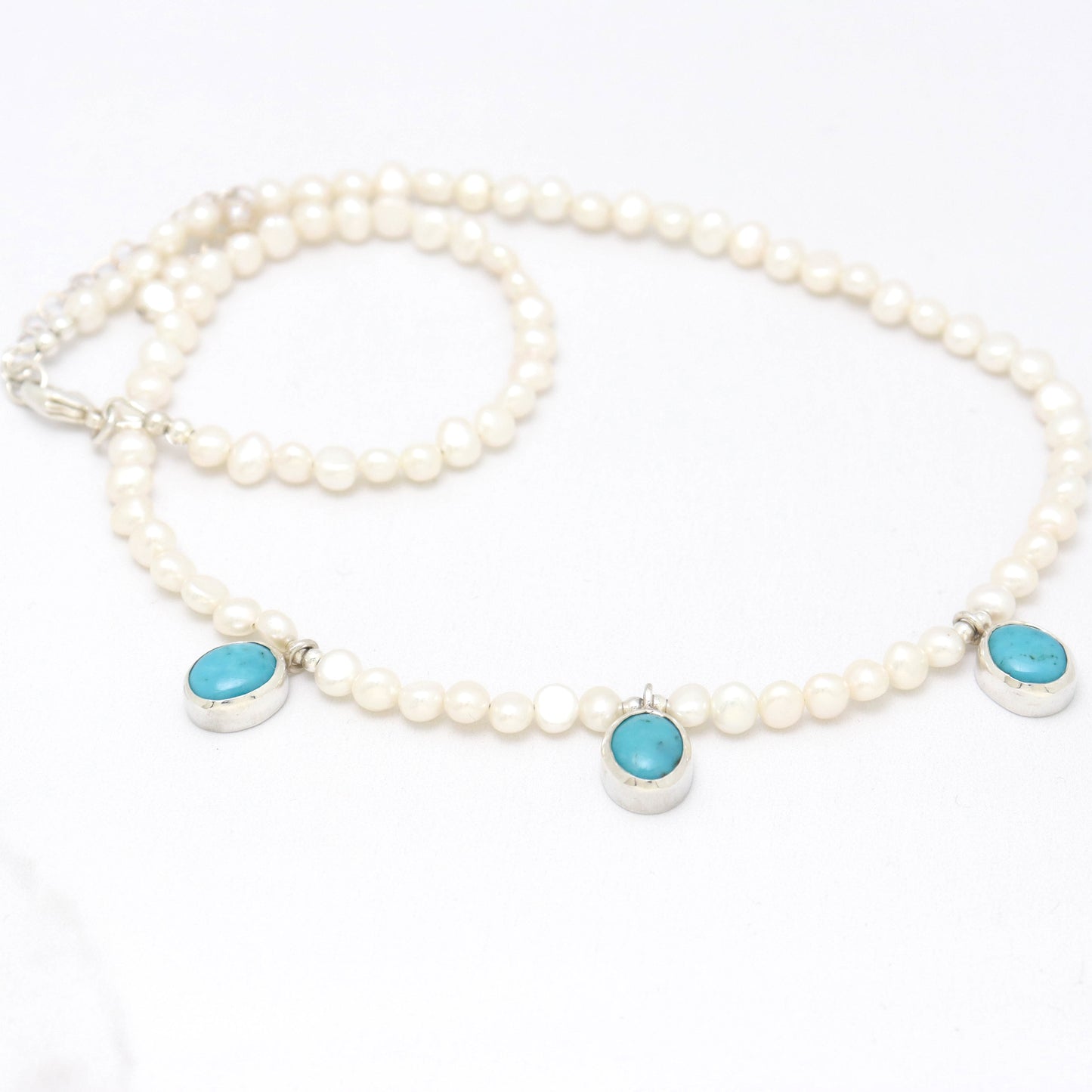 Pearl & Turquoise Necklace