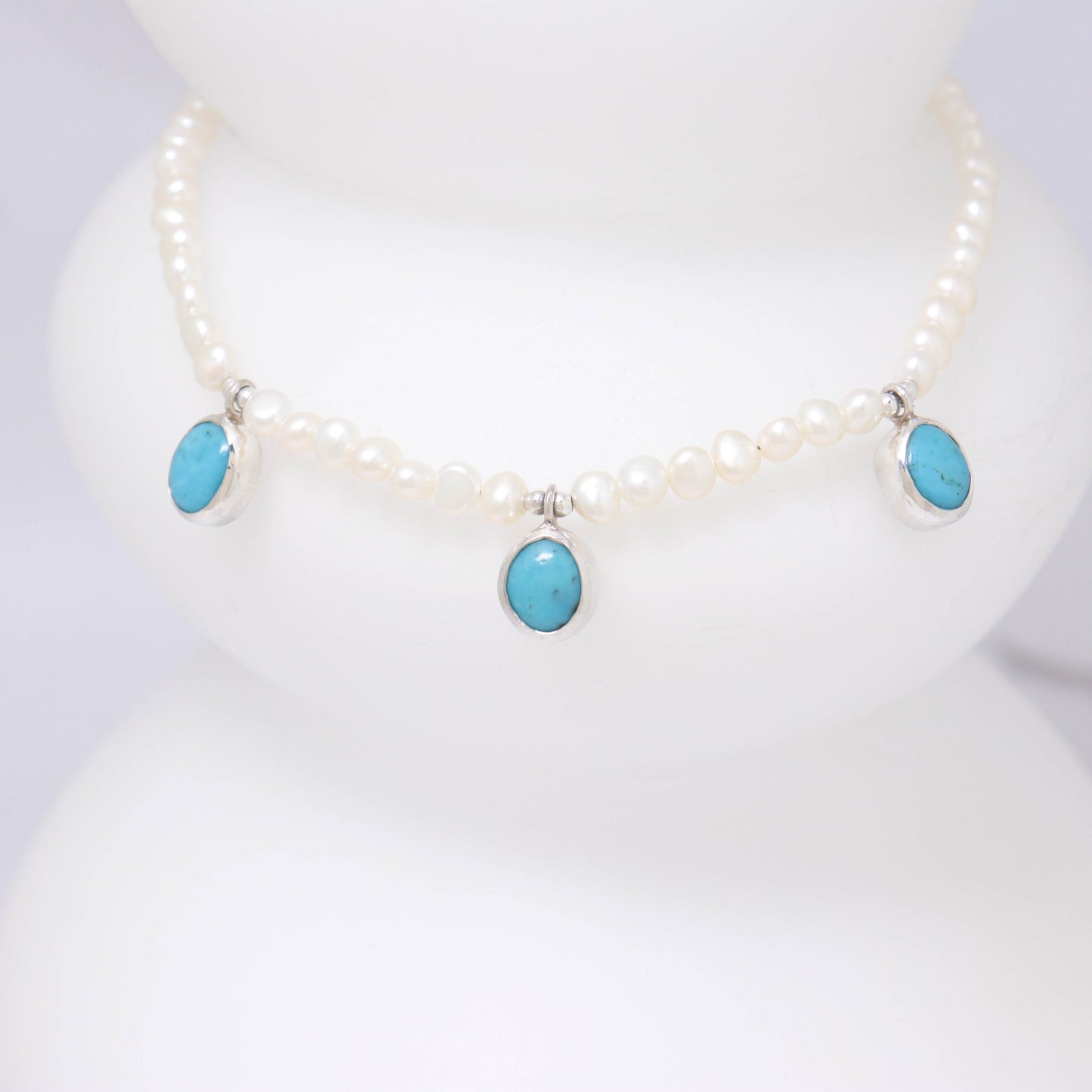 Pearl & Turquoise Necklace